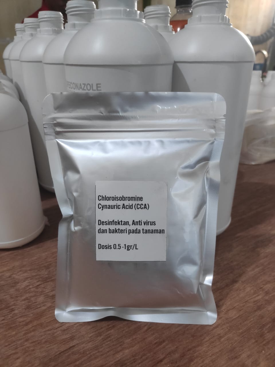 Virusida dan Bakterisida Chloroisobromine cyanuric acid